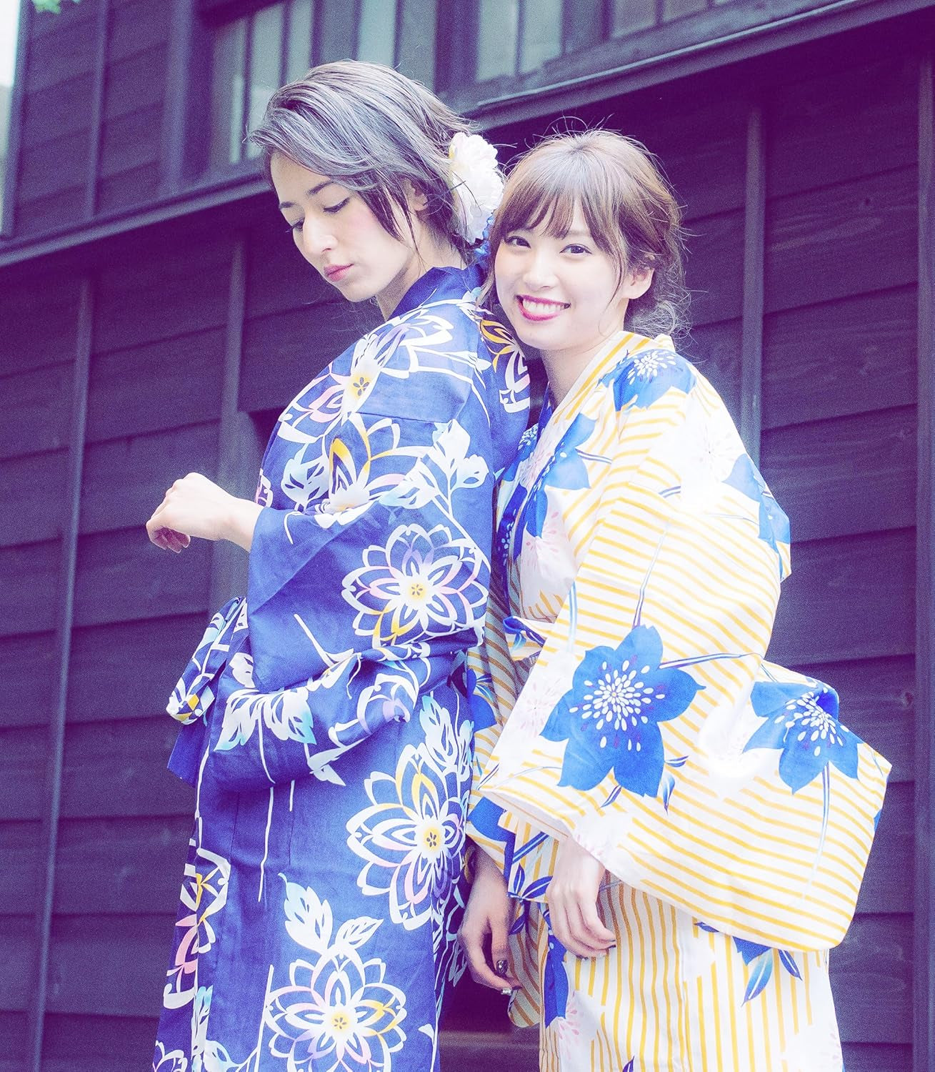 Kimura Jitsugyo Women'S Kyoto Traditional Easy Wearing Kawaii Yukata Robe(Japanese Casual Kimono) Set 2